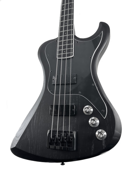 R2 DE BASS - BLACKED OUT Matte Black Swamp Ash