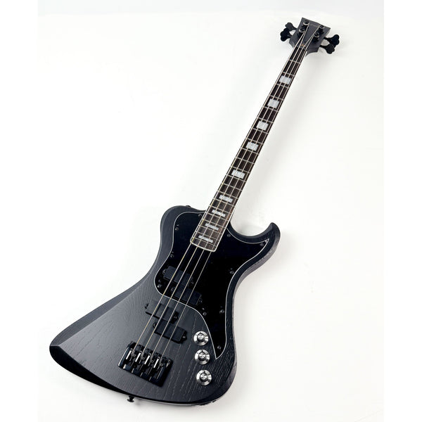 R2 DE Bass - Matte Black Swamp Ash PP — black